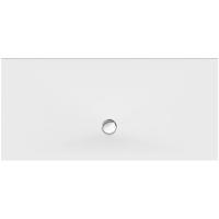 Rechteckduschwanne Flat New E, 170 x 80 x 2,5 cm, weiß