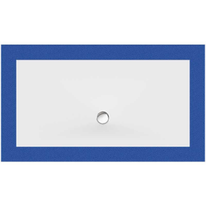 Rechteckduschwanne Flat New E, 170 x 90 x 2,5 cm, weiß inkl. CS-Finish-Dichtsystem