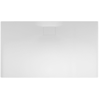 Rechteckduschwanne Flat Carré E, 140 x 90 x 1,1 cm, weiß inkl. Abdeckung
