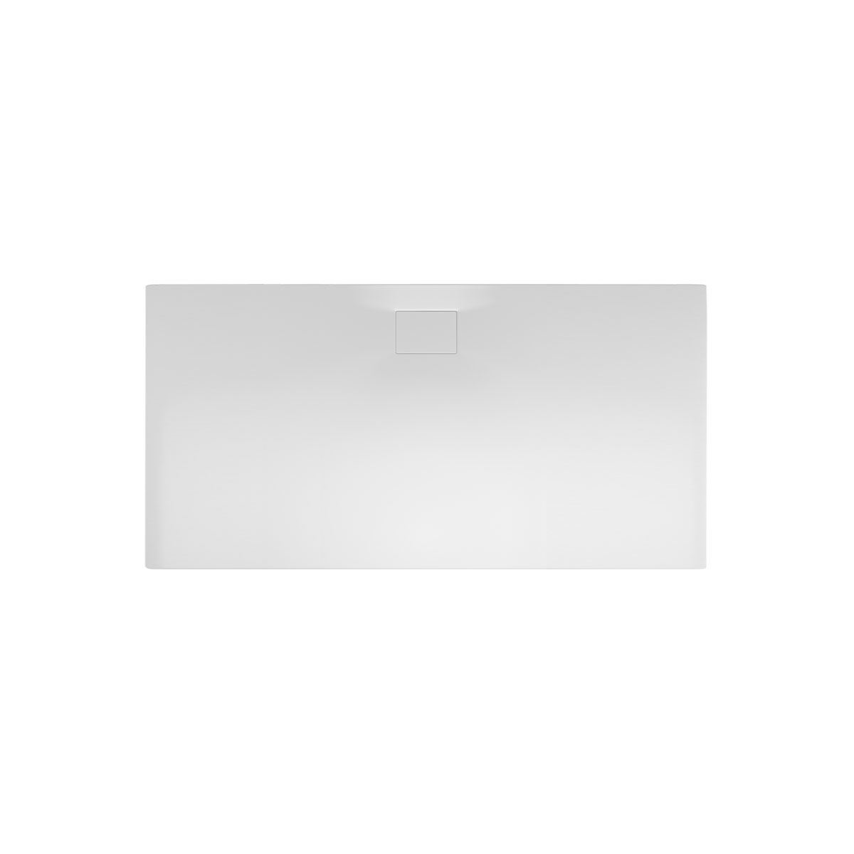 Rechteckduschwanne Flat Carré E, 160 x 80 x 1,2 cm, w