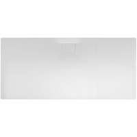 Rechteckduschwanne Flat Carré E, 170 x 80 x 1,1 cm, weiß inkl. Abdeckung