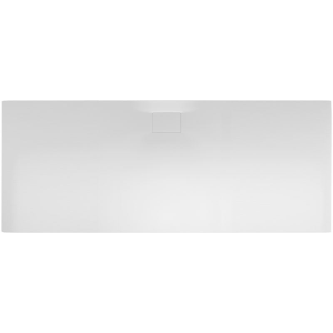 Rechteckduschwanne Flat Carré E, 180 x 80 x 1,1 cm, weiß inkl. Abdeckung