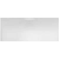 Rechteckduschwanne Flat Carré E, 180 x 80 x 1,1 cm, weiß inkl. Abdeckung