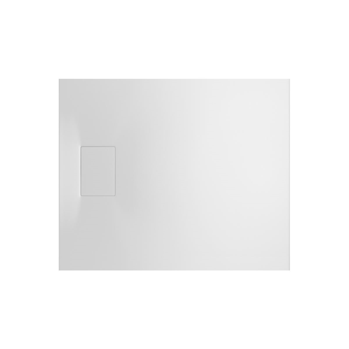 Rechteckduschwanne Flat Carré E, 90 x 80 x 1,1 cm, we