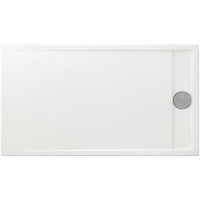 Rechteckduschwanne Easytray E, 110 x 80 x 2,3 cm, weiß ohne Rinnenabdeckung