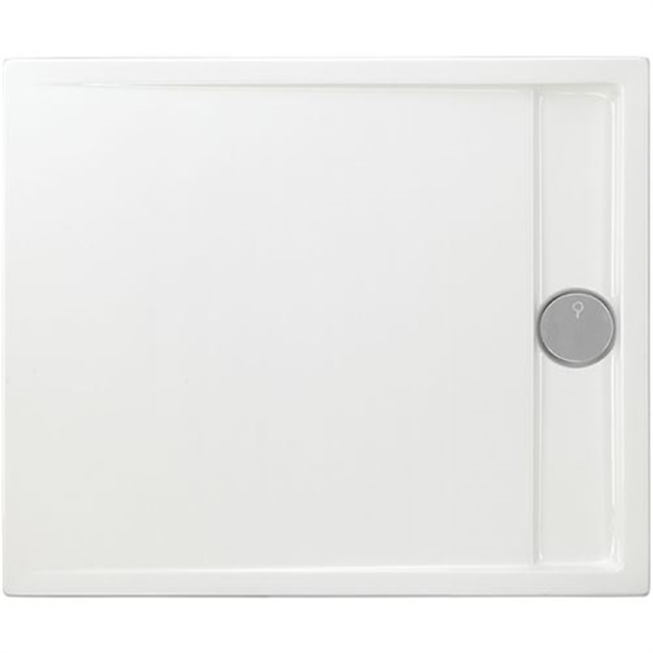 Rechteckduschwanne Easytray E, 140 x 100 x 2,5 cm, weiß ohne Rinnenabdeckung