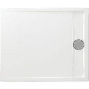 Rechteckduschwanne Easytray E, 140 x 100 x 2,5 cm, weiß ohne Rinnenabdeckung