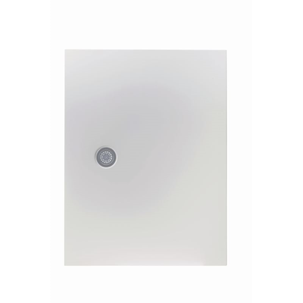 Rechteckduschwanne Stoneflat E, 120 x 80 x 1,5 cm, weiß