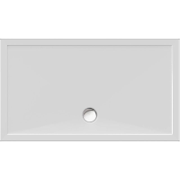 Rechteckduschwanne Deepstone E, 140 x 80 x 2 cm, weiß