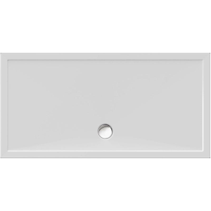 Rechteckduschwanne Deepstone E, 160 x 80 x 2 cm, weiß