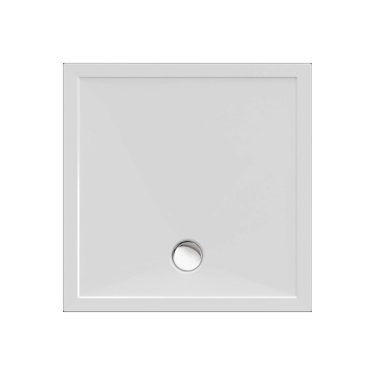 Viereckduschwanne Deepstone E, 90 x 90 x 2 cm,...