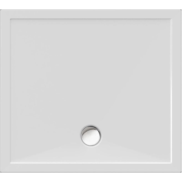 Rechteckduschwanne Deepstone E, 100 x 90 x 2 cm, weiß