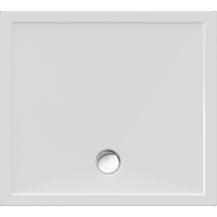 Rechteckduschwanne Deepstone E, 100 x 90 x 2 cm, weiß