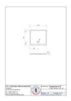 Rechteckduschwanne Deepstone E, 100 x 90 x 2 cm, weiß