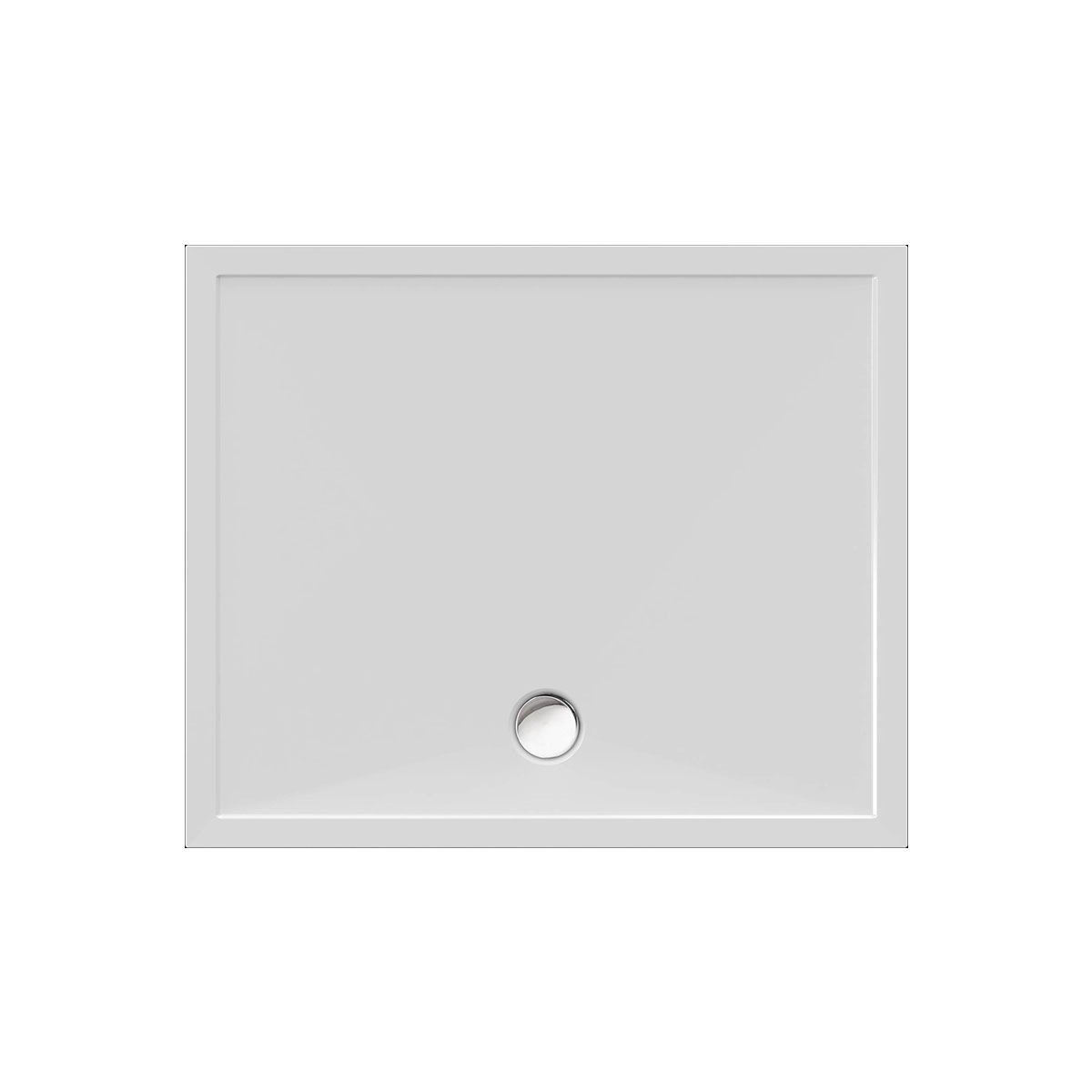Rechteckduschwanne Deepstone E, 120 x 100 x 2 cm, weiß