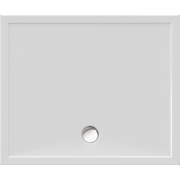 Rechteckduschwanne Deepstone E, 120 x 100 x 2 cm, weiß