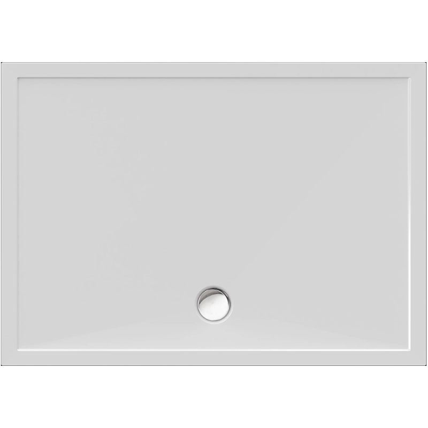 Rechteckduschwanne Deepstone E, 140 x 100 x 2 cm, weiß