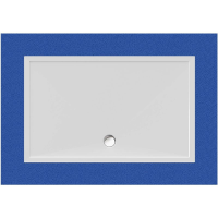 Rechteckduschwanne Deepstone E, 160 x 100 x 2 cm, weiß inkl. CS-Finish-Dichsystem