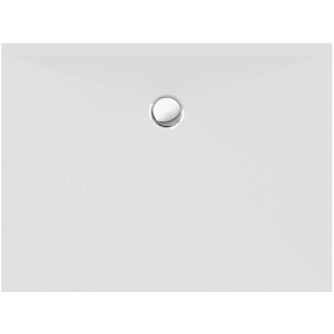 Rechteckduschwanne Stoneflat E, 120 x 90 x 1,5 cm, weiß
