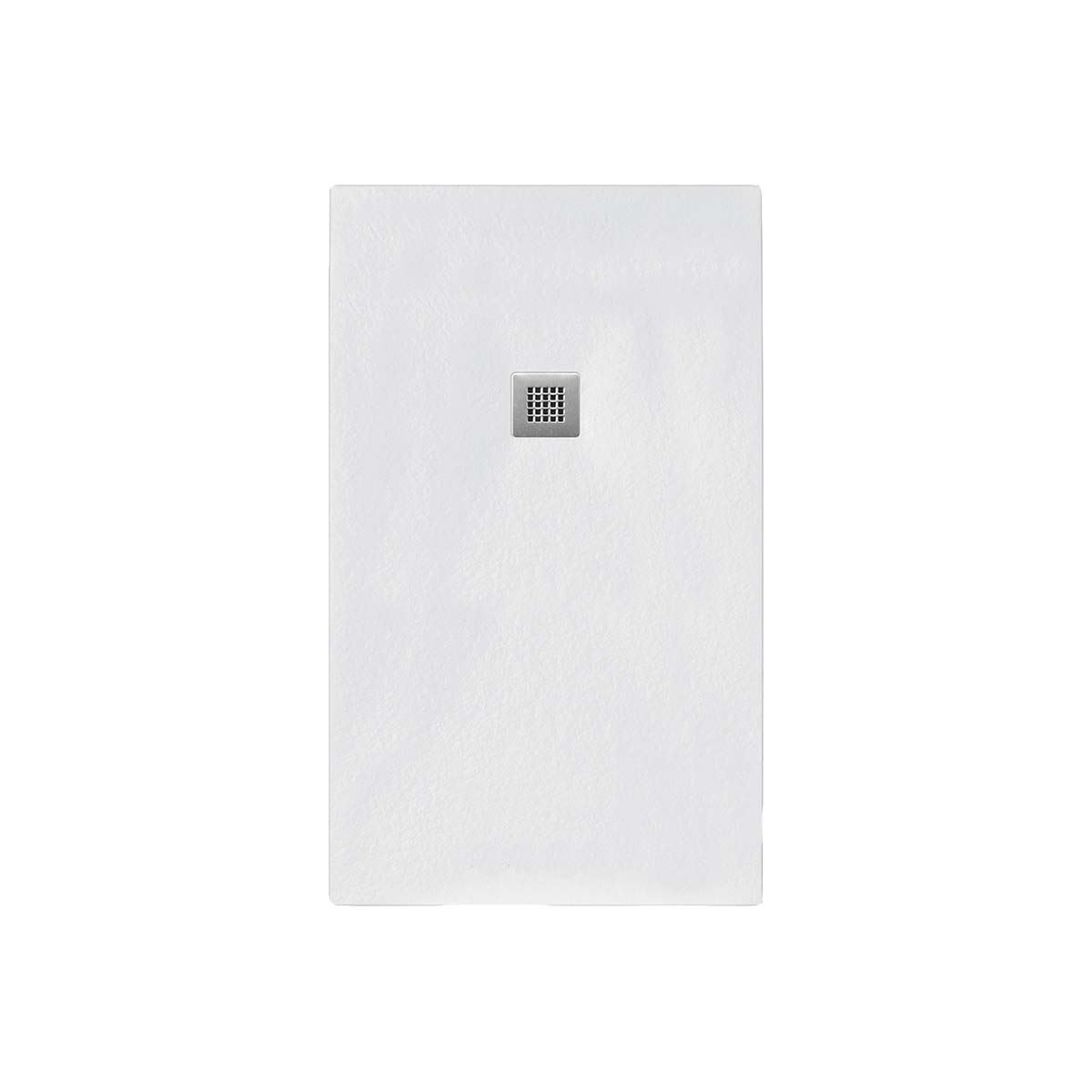 Rechteckduschwanne Slatestone L E, 150 x 100 x 3 cm, wei&szl