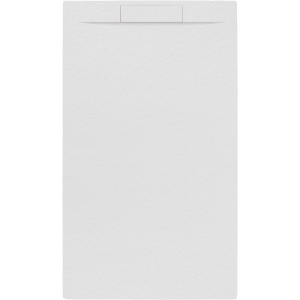 Rechteckduschwanne Slatestone Cover E, 140 x 80 x 3 cm, weiß