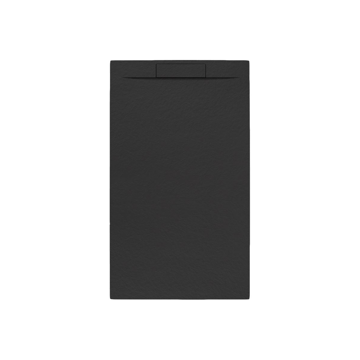 Rechteckduschwanne Slatestone Cover E, 180 x 80 x 3 cm, anth