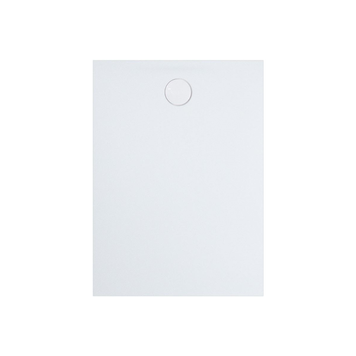 Rechteckduschwanne Geostone Corta E, 120 x 90 x 2 cm, schnee