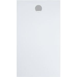 Rechteckduschwanne Geostone Corta E, 140 x 80 x 2 cm, weiß