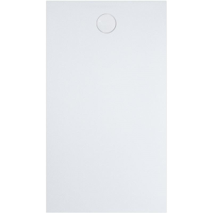 Rechteckduschwanne Geostone Corta E, 140 x 80 x 2 cm, schneeweiß matt