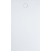 Rechteckduschwanne Geostone Corta E, 140 x 80 x 2 cm, schneeweiß matt