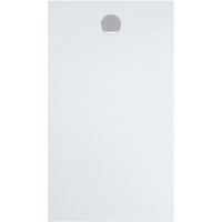 Rechteckduschwanne Geostone Corta E, 140 x 80 x 2 cm, schneeweiß matt