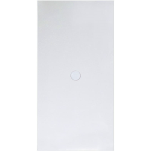 Rechteckduschwanne Geostone Selectas E, 200 x 100 x 2 cm, weiß