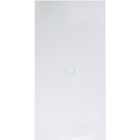 Rechteckduschwanne Geostone Selectas E, 200 x 100 x 2 cm, weiß