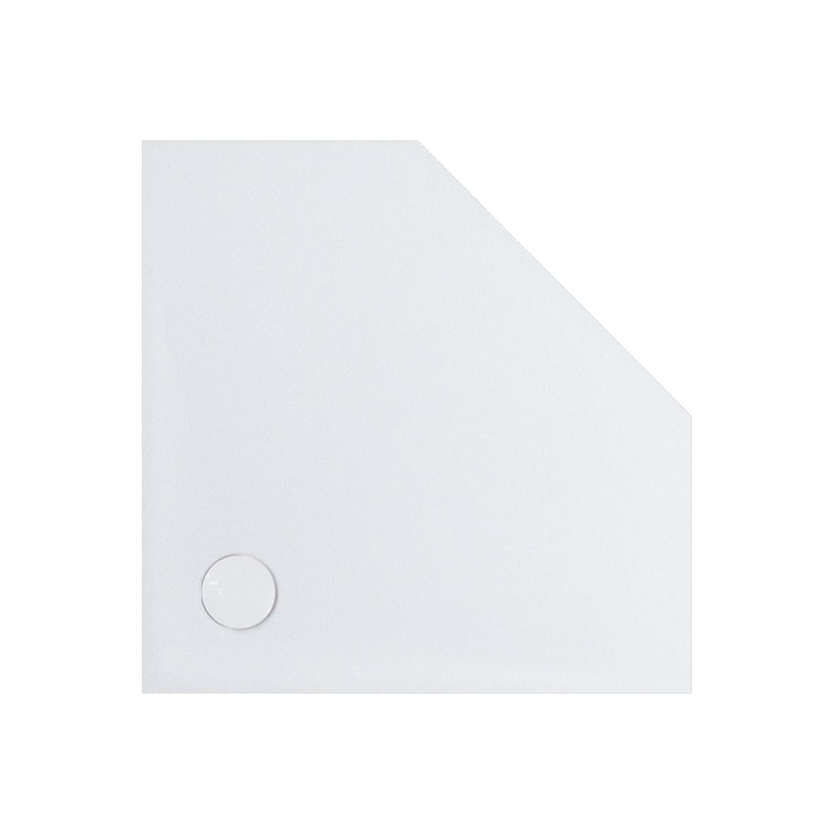 F&uuml;nfeckduschwanne Geostone Taglio F, 90 x 90 x 2...