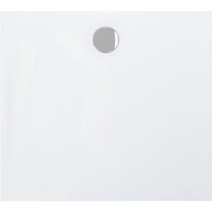 Rechteckduschwanne Geostone Pagina E, 120 x 100 x 2 cm, schneeweiß matt