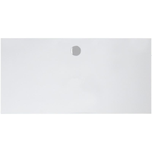 Rechteckduschwanne Geostone Pagina E, 180 x 90 x 2 cm, schneeweiß matt