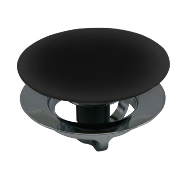 Badewannen Ablaufgarnitur Golem  1 1/2" Up & Down, schwarz matt