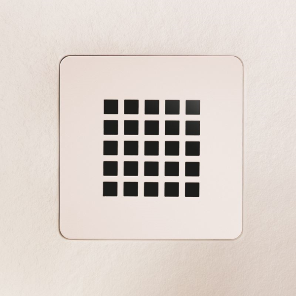 Duschwannen Ablaufgitter Slatestone L, edelstahl creme