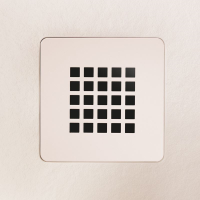 Duschwannen Ablaufgitter Slatestone L, edelstahl creme