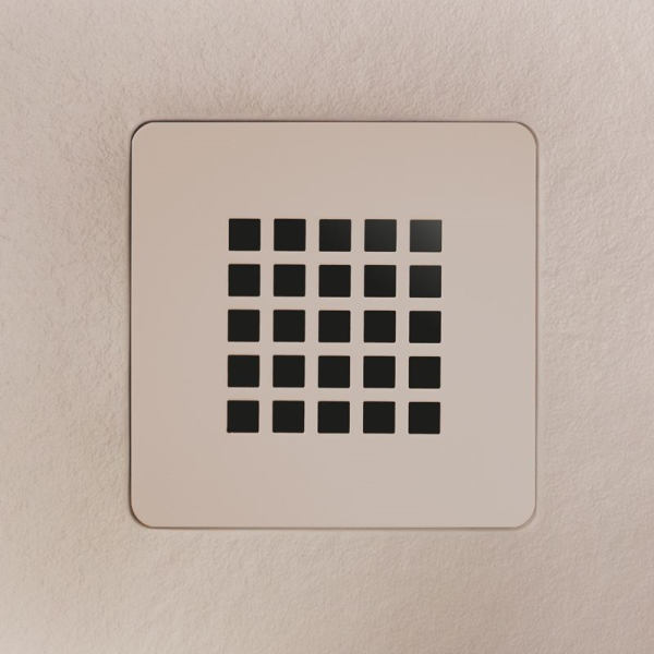 Duschwannen Ablaufgitter Slatestone L, edelstahl mokka