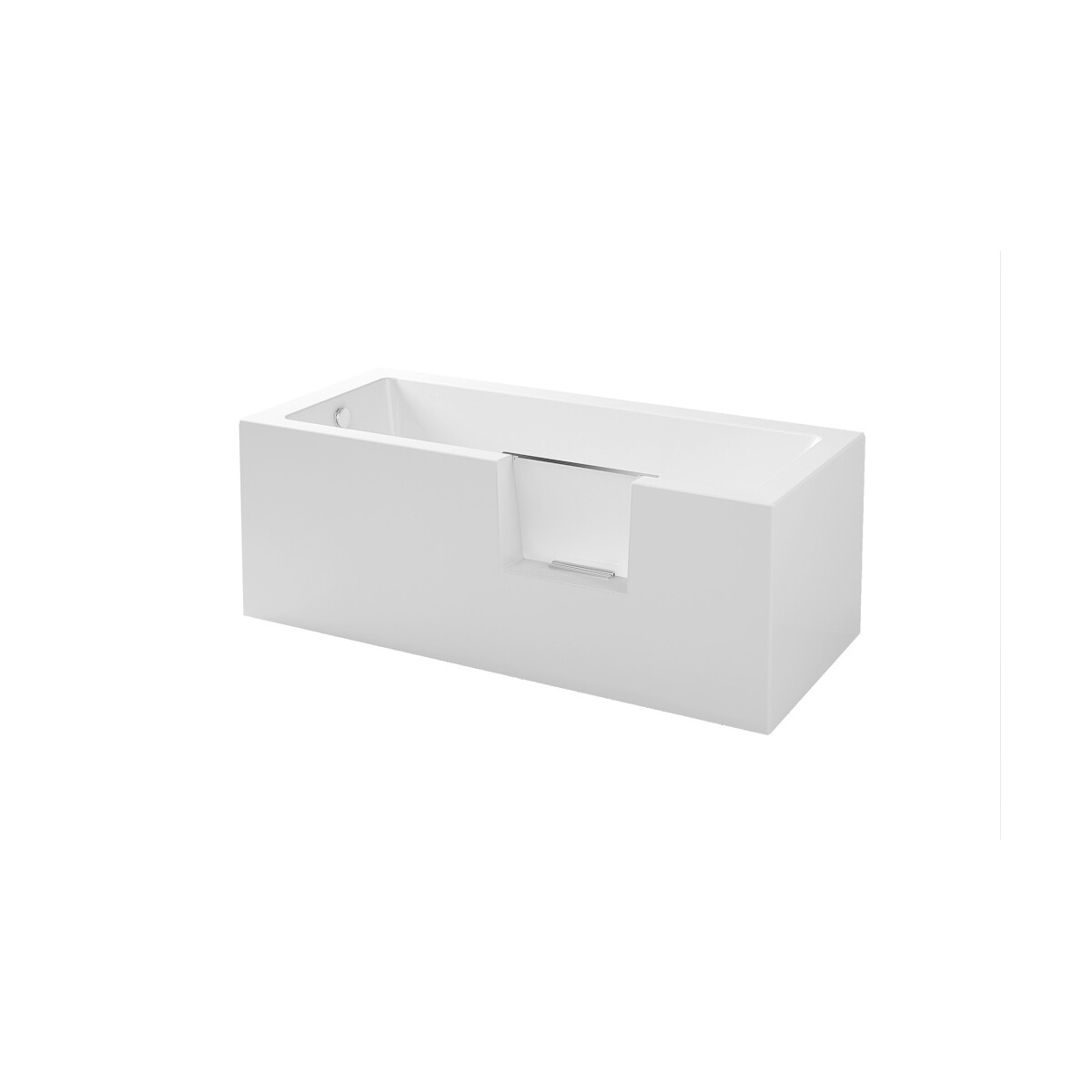 Badewanne mit T&uuml;r rechts, 160 x 70 x 57 cm,...