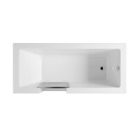 Badewanne mit Tür links, 160 x 70 x 57 cm, Vorwand Eck rechts