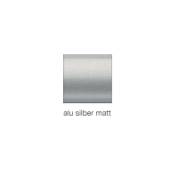 Rückwandsystem CS Easypanel Abschlussprofil, 280 cm, alu silber matt