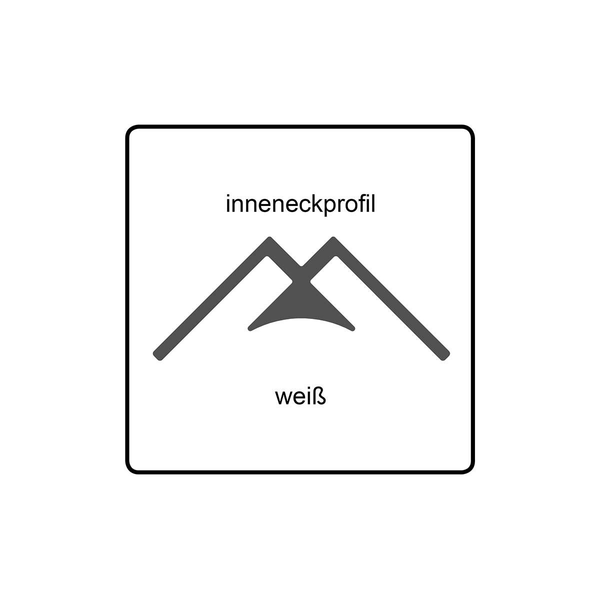 R&uuml;ckwandsystem CS Easypanel Inneneckprofil, 280...