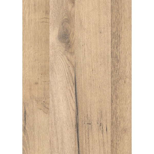 Rückwandsystem CS Easypanel Alu 1.0, 255 x 100 x 0,03 cm, Schwarzwald Eiche dezent hell Holzstruktur