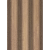 Rückwandsystem CS Easypanel Alu 1.0, 255 x 150 x 0,03 cm, Lago Lamella Natura Holzstruktur