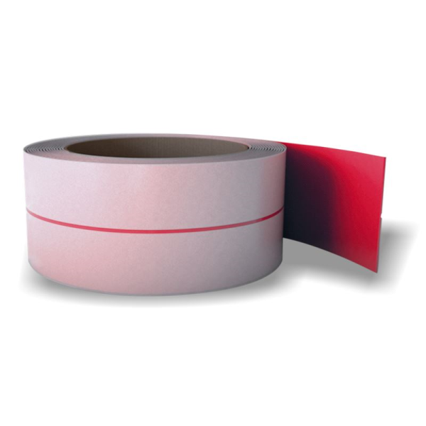 CS Eckklebeband Rolle á 25 m x 100 mm rot