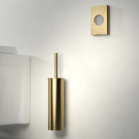 Toilettenzubehör Bundle Nemox, Goldfarben gebürstet