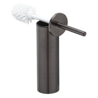 Toilettenzubehör Bundle Nemox, Gebürstetes Metall in Schwarz