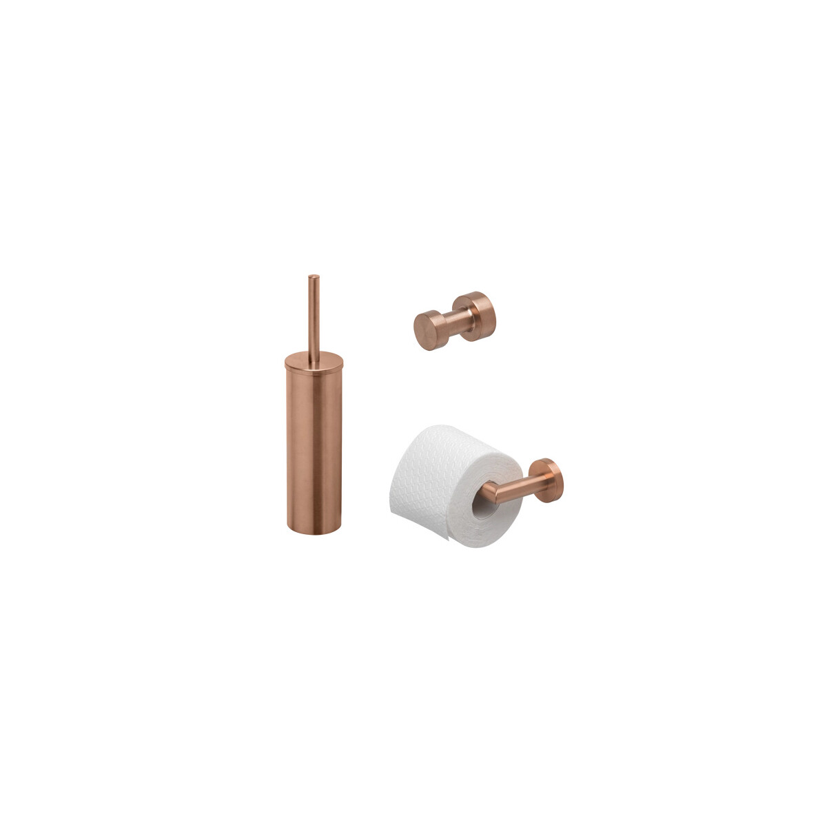 Toilettenzubehör Bundle Nemox, Bronze gebürstet